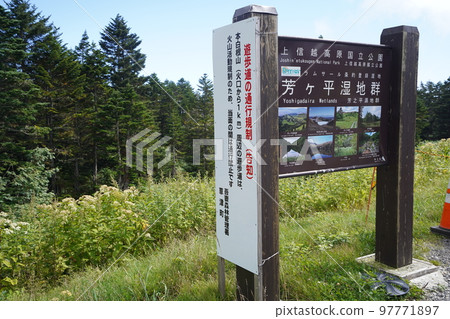 群馬縣草津白根山 Shibutoge 附近的 Yoshigadaira 登山口信息 2022 年 9 月 16 日 群馬縣草津白根山 Shibutoge 附近的 Yoshigadaira 登山口信息 2022 年 9 月 16 日 97771897