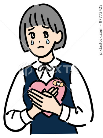 有煩惱的女初中生 97772425