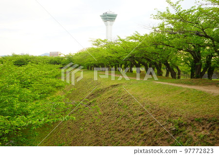 Japan Hokkaido Hakodate Goryokaku Tower Japan Hokkaido Hakodate Goryokaku Tower 97772823