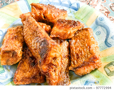 Shanghai cuisine appetizer, scented fish 97772994