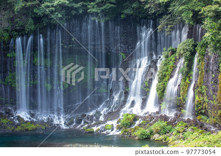 [靜岡縣/富士宮市]白絲瀑布夏季篇八月 97773054