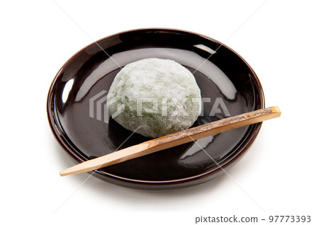 Kusamochi Japanese sweets 97773393
