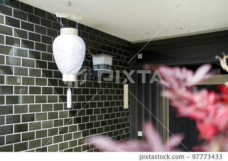 New Bon Festival White Lantern Entrance New Bon Festival White Lantern Entrance 97773433
