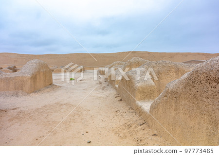 Sacred City of Caral-Supe archaeological site in Peru 97773485