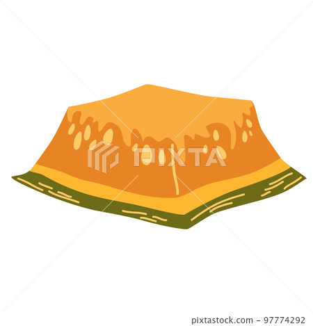 Pumpkin. Vegetables food. Pumpkin shapes with leaves, half with seeds and slices. Autumn, fall, thanksgiving and Halloween decoration. Hand draw vector cartoon illustration Pumpkin. Vegetables food. Pumpkin shapes with leaves, half with seeds and slices. Autumn, fall, thanksgiving and Halloween decoration. Hand draw vector cartoon illustration 97774292