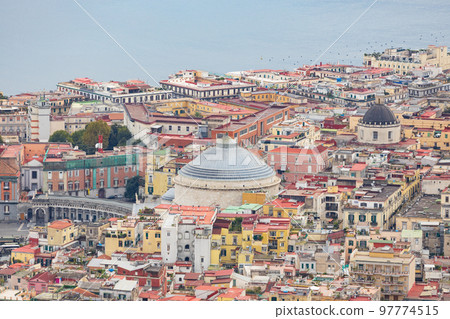 Landscape of Naples, Italy 97774515