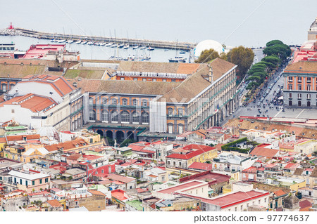 Landscape of Naples, Italy Landscape of Naples, Italy 97774637