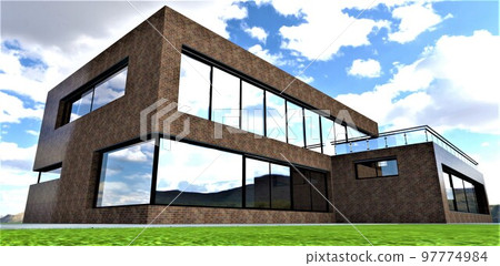 modern low rise office building