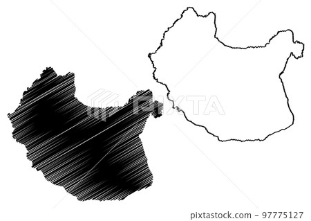Rousay island (United Kingdom of Great Britain and Northern Ireland, Scotland, Orkney Islands) map vector illustration, scribble sketch Isle of Rousay map Rousay island (United Kingdom of Great Britain and Northern Ireland, Scotland, Orkney Islands) map vector illustration, scribble sketch Isle of Rousay map 97775127
