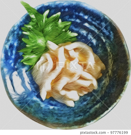 美味的魷魚鹹魚 97776199