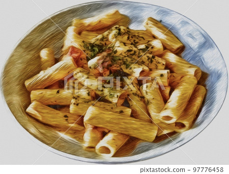 正宗的培根蛋麵 97776458