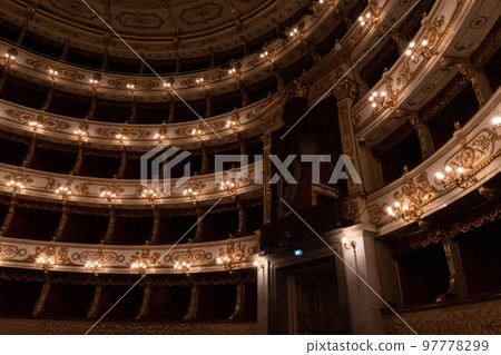 The regio theater in Parma italy, Emila Romagna region The regio theater in Parma italy, Emila Romagna region 97778299