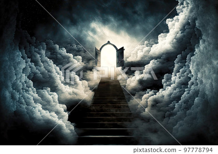 Stairway To Heaven Stock Illustrations – 2,963 Stairway To Heaven