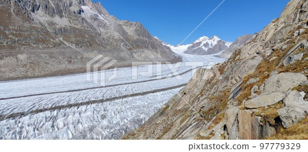 Great Aletsch Glacier (Valais, Switzerland) Great Aletsch Glacier (Valais, Switzerland) 97779329