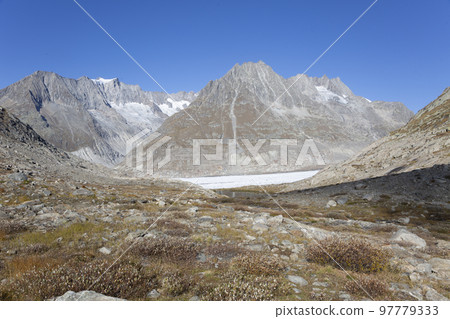 Great Aletsch Glacier (Valais, Switzerland) Great Aletsch Glacier (Valais, Switzerland) 97779333