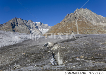 Great Aletsch Glacier (Valais, Switzerland) Great Aletsch Glacier (Valais, Switzerland) 97779338