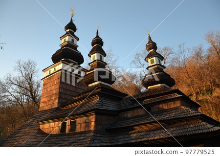 Carpathian Ruthenian Church of Saint Michael Archangel, Petrin, Czech Republic Carpathian Ruthenian Church of Saint Michael Archangel, Petrin, Czech Republic 97779525