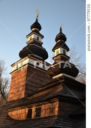 Carpathian Ruthenian Church of Saint Michael Archangel, Petrin, Czech Republic Carpathian Ruthenian Church of Saint Michael Archangel, Petrin, Czech Republic 97779526