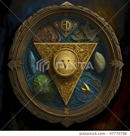 Concept Art Ancient Magical Talisman Concept Art Ancient Magical Talisman 97779796
