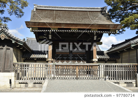 Kimono gate Kyoto Imperial Palace Kimono gate Kyoto Imperial Palace 97780714