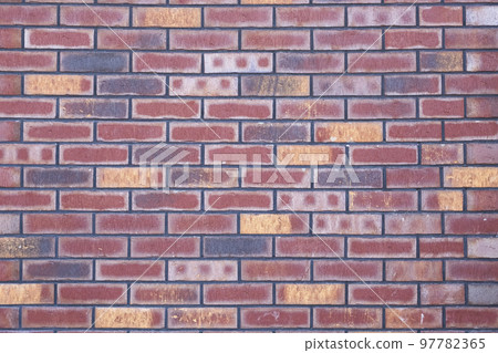 Colorful brick wall texture urban background Colorful brick wall texture urban background 97782365