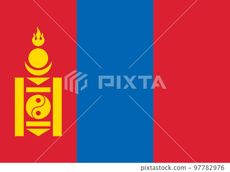 國旗-蒙古- 97782976