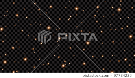 Vector magic glow. Sparkling light, sparkle dust. Sparkling magical dust. Vector illustration Vector magic glow. Sparkling light, sparkle dust. Sparkling magical dust. Vector illustration 97784223