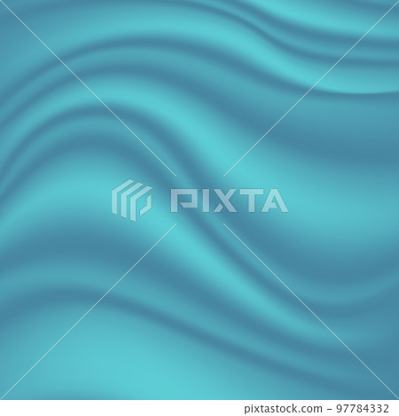 Vector of blue silk fabric background. Background drapery delicate blue silk and feathers. Vector illustration Vector of blue silk fabric background. Background drapery delicate blue silk and feathers. Vector illustration 97784332