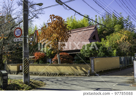 The townscape of Tamba Sasayama, around Nishishinmachi, Tamba Sasayama City, Hyogo Prefecture 97785088