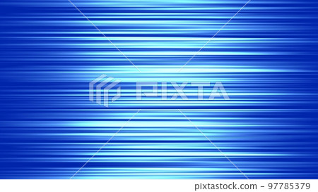 Background horizontal line material blue gloss 97785379
