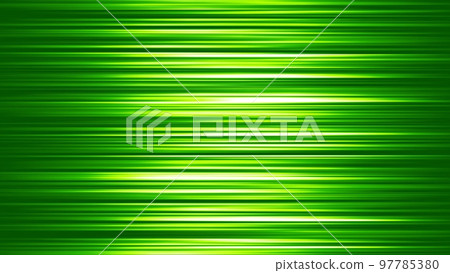 Background horizontal line material green glossy 97785380