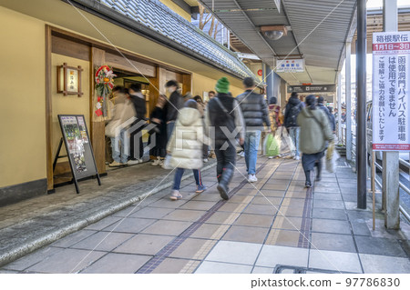 Kanagawa Prefecture Hakone Yumoto Station Square Shopping Street Kanagawa Prefecture Hakone Yumoto Station Square Shopping Street 97786830