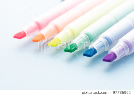 熒光筆文具形像素材 97786963