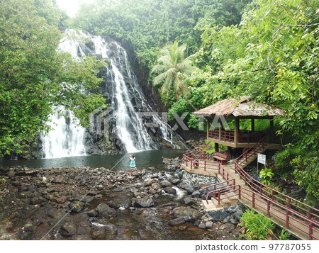 Kepirohi waterfall in Pohnpei, Micronesia 97787055