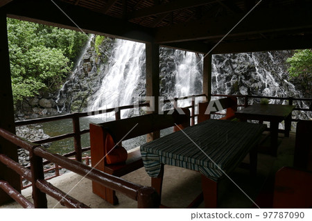 Kepirohi waterfall in Pohnpei, Micronesia Kepirohi waterfall in Pohnpei, Micronesia 97787090