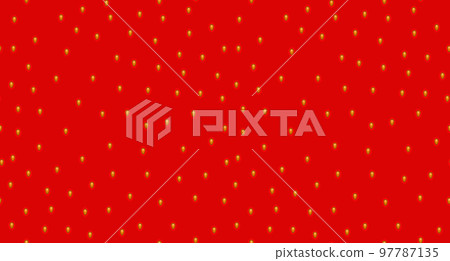 Strawberry texture seamless background. Fruit strawberry pattern with seeds. Seamless strawberry pattern. Vector seamless strawberry texture. Red pattern with berry and seeds. Close up of strawberry. 97787135