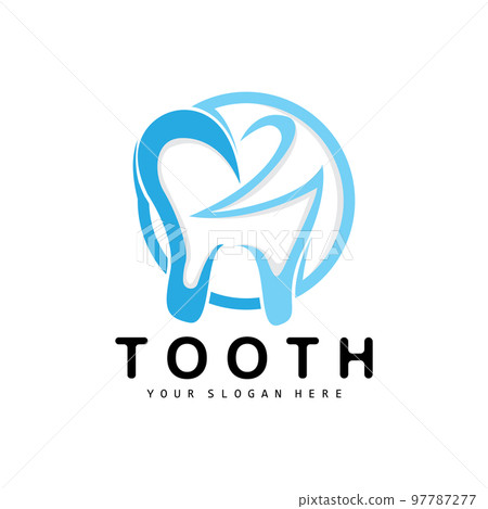 Tooth logo, Dental Health Vector, Care Brand Illustration Tooth logo, Dental Health Vector, Care Brand Illustration 97787277