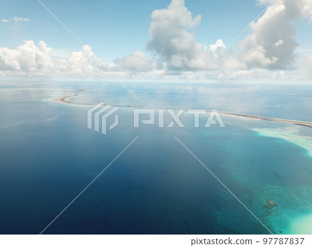 Ant atoll in Pohnpei, Micronesia 97787837