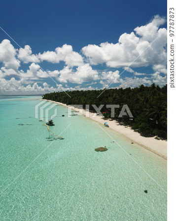 Ant atoll in Pohnpei, Micronesia 97787873