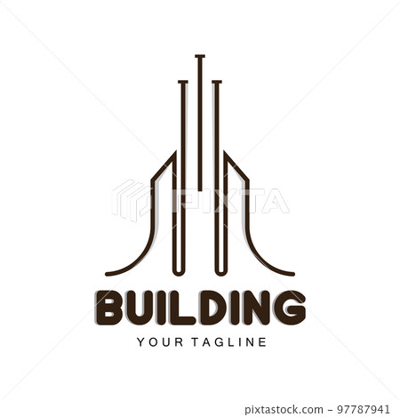 Home Design Logo, Building Logo, Property And Construction Company Icon 97787941