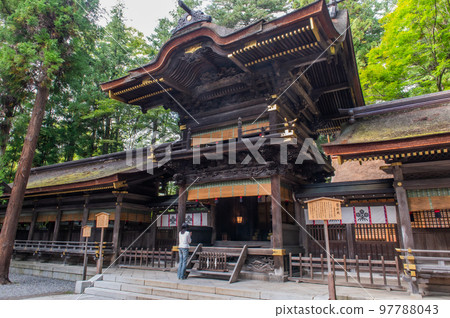 神社風貌:諏訪大社下社晴宮 神社風貌:諏訪大社下社晴宮 97788043