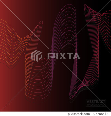 Sound Wave Background Design, Ultrasonic Gradient Wallpaper Illustration Sound Wave Background Design, Ultrasonic Gradient Wallpaper Illustration 97788518