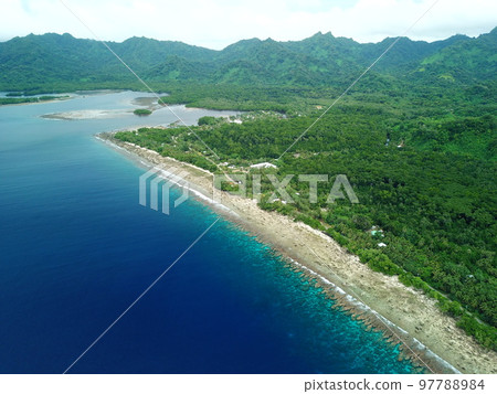 Utwe & Hiroshi point in Kosrae, Micronesia 97788984