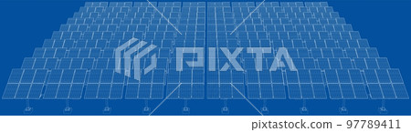 Solar Panel Concept. Vector Solar Panel Concept. Vector 97789411