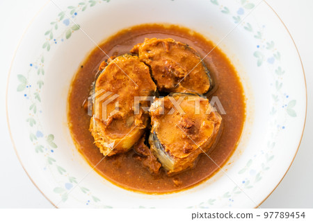 Canned Mackerel Canned Mackerel Simmered in Miso 97789454