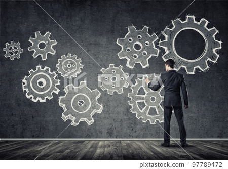 Business working mechanism 97789472