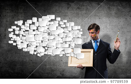 Business inspiration of young man 97789539