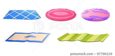 Carpets and rugs, floor mats for bath or dog set 97790229