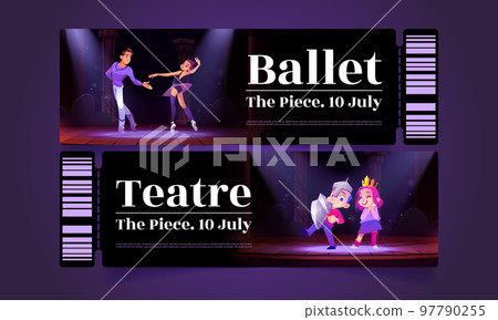 Tickets for ballet dance and kids theater show Tickets for ballet dance and kids theater show 97790255