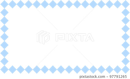 Light blue simple frame message card 16:9 Light blue simple frame message card 16:9 97791265